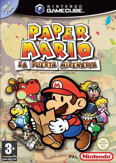 Carátula de Paper Mario: La Puerta Milenaria