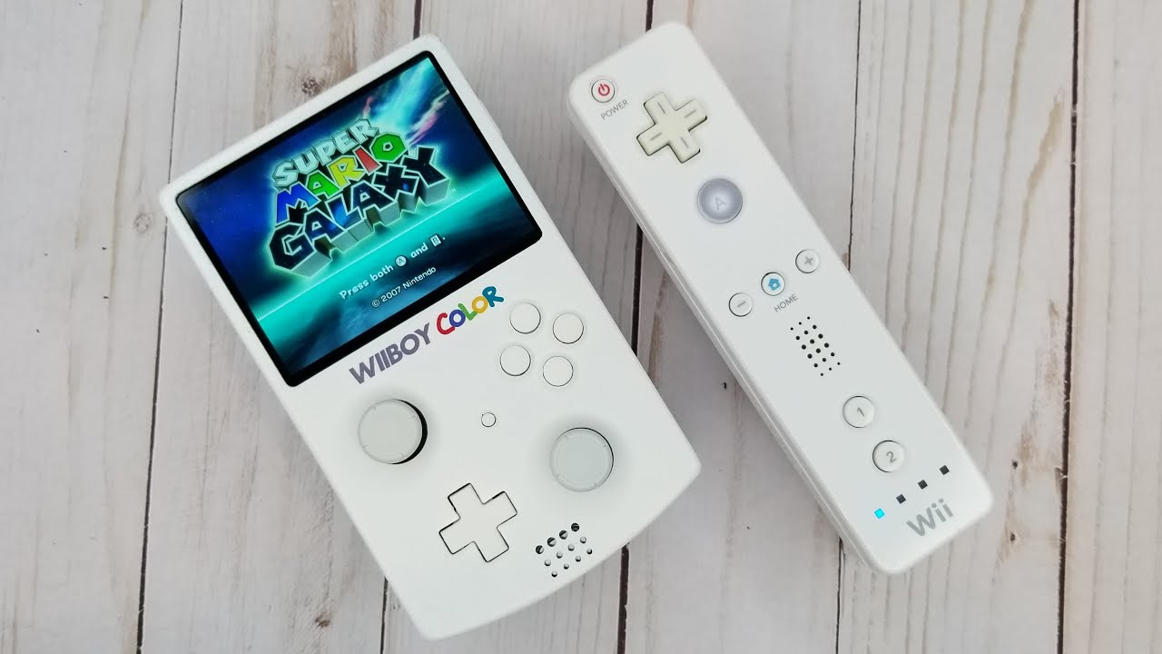 Una Nintendo Wii portátil del tamaño de una Game Boy