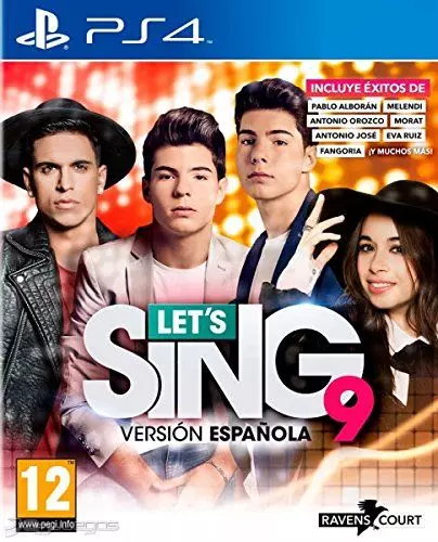 Carátula de Let's Sing 9: Versión Española
