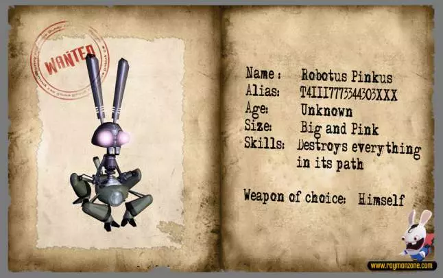 Rayman Raving Rabbids - Wii