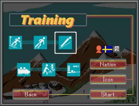 Retro Winter Sports 1986