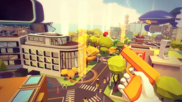 Giant Cop Justice Above All