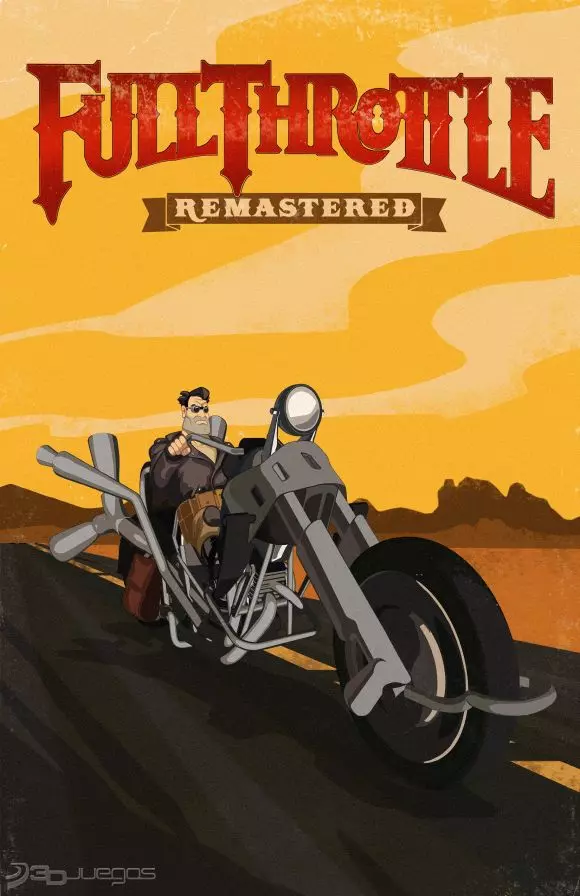 Carátula de Full Throttle Remastered