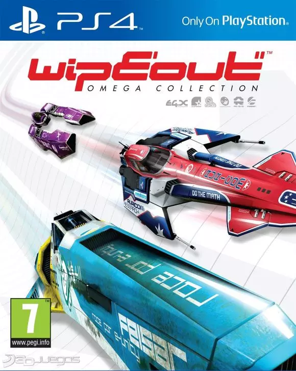 Carátula de WipEout Omega Collection