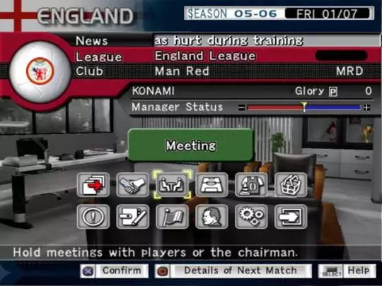 PES Management - PS2