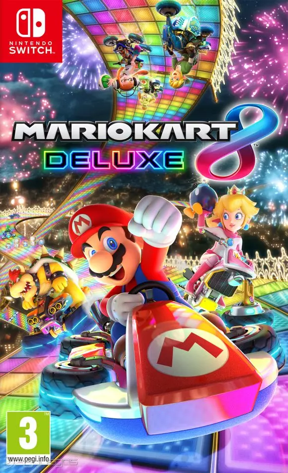 Carátula de Mario Kart 8 Deluxe