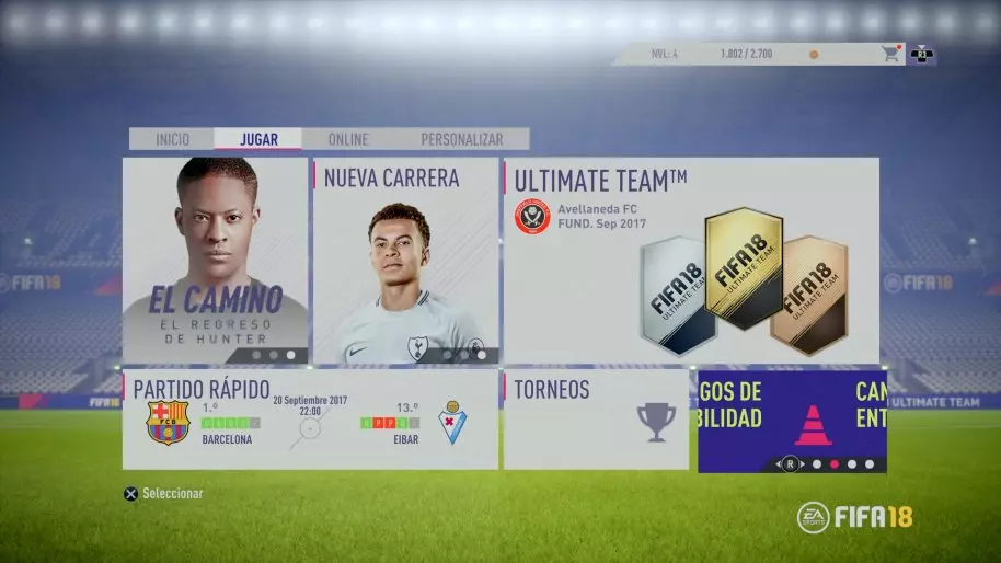 FIFA 18 análisis