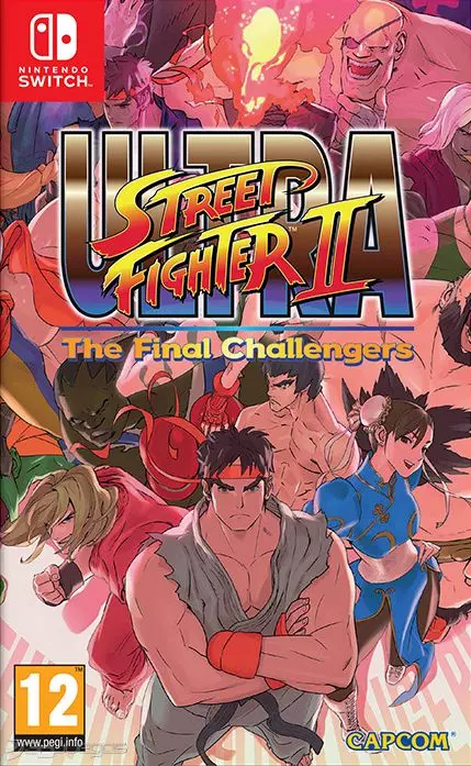 Carátula de Ultra Street Fighter 2