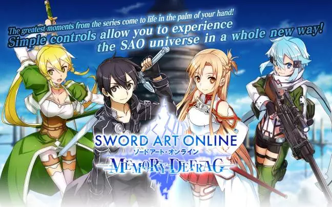 Sword Art Online Memory Defrag - Android