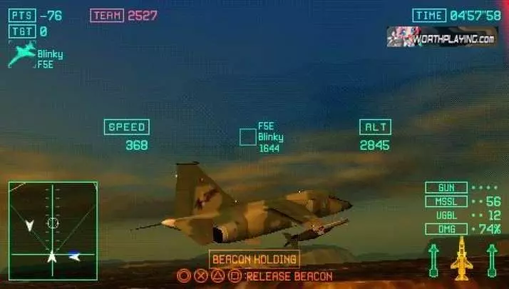 Ace Combat X Skies of Deception - PSP