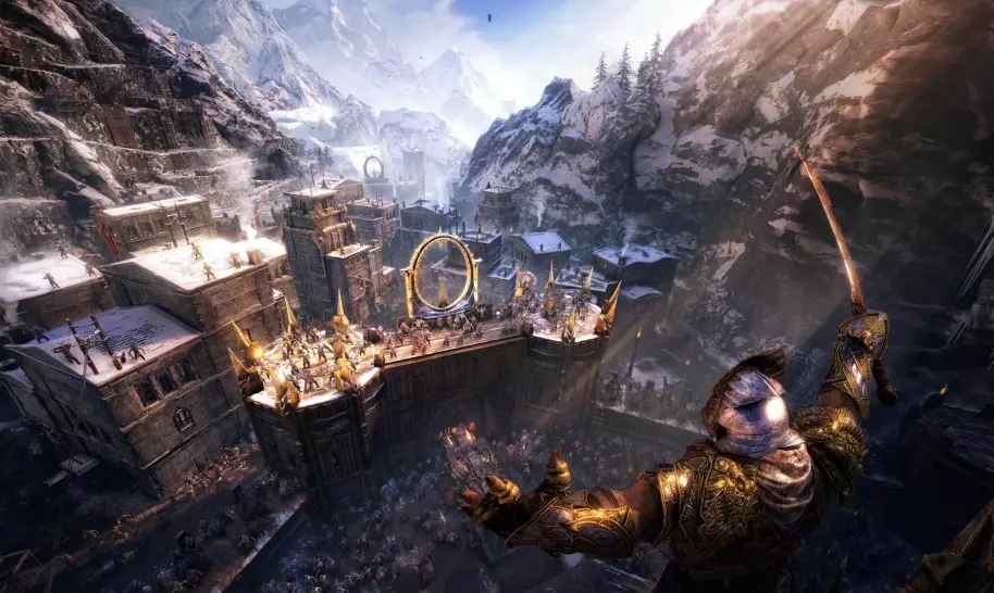 La Tierra Media Sombras de Guerra PS4