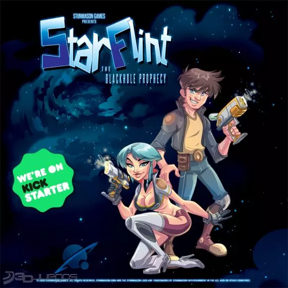 Carátula de StarFlint: The Blackhole Prophecy