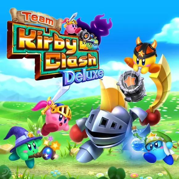 Carátula de Team Kirby Clash Deluxe