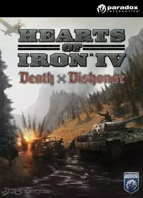 Carátula de Hearts of Iron IV: Death or Dishonor