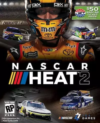 Carátula de NASCAR Heat 2