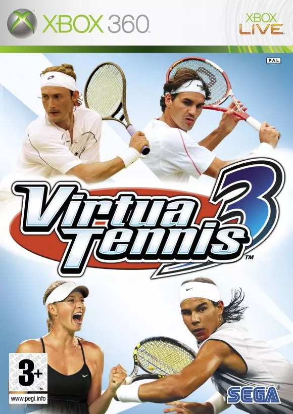 Carátula de Virtua Tennis 3