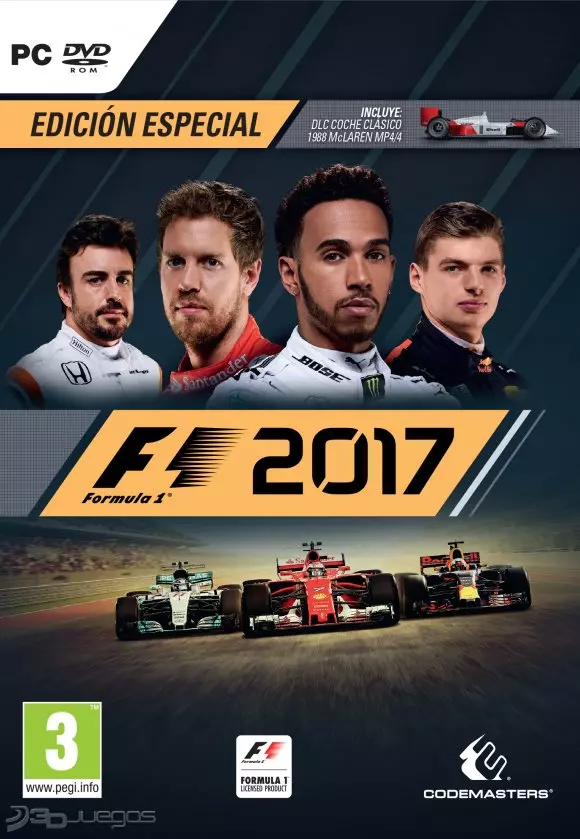 Carátula de F1 2017