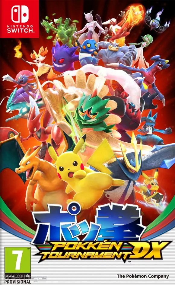Carátula de Pokkén Tournament DX