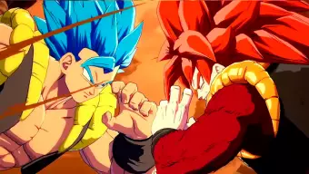 Tráiler y fecha de Gogeta SS4 en Dragon Ball FighterZ, que se presenta con el combate soñado por sus fans