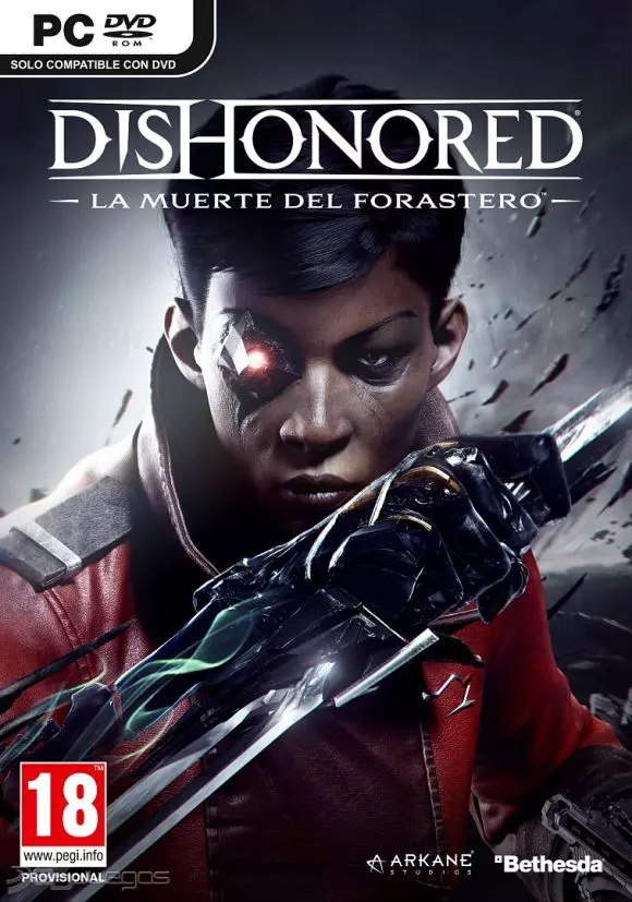 Carátula de Dishonored: La Muerte del Forastero