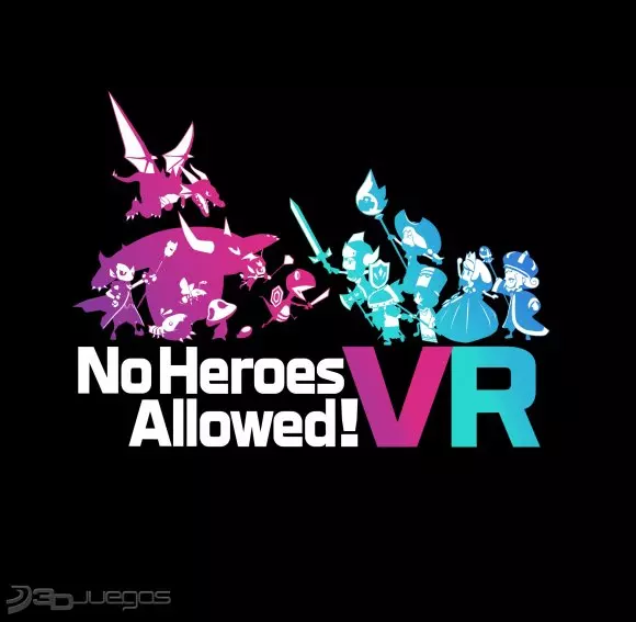 Carátula de No Heroes Allowed! VR