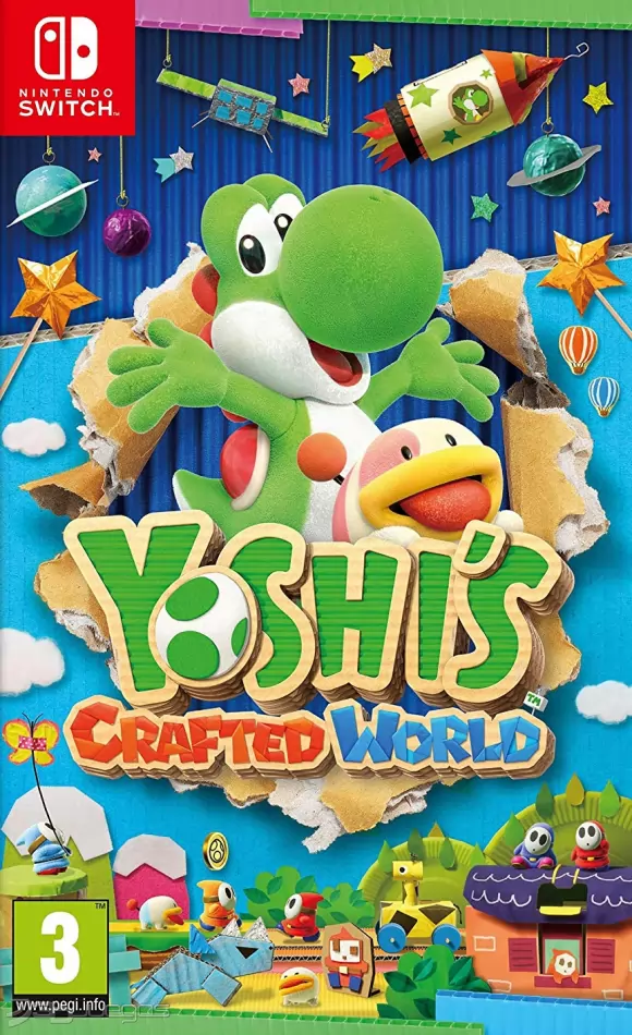 Carátula de Yoshi's Crafted World