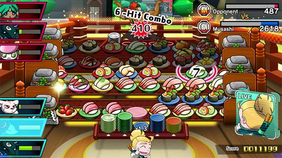 Sushi Striker The Way of the Sushido 3DS