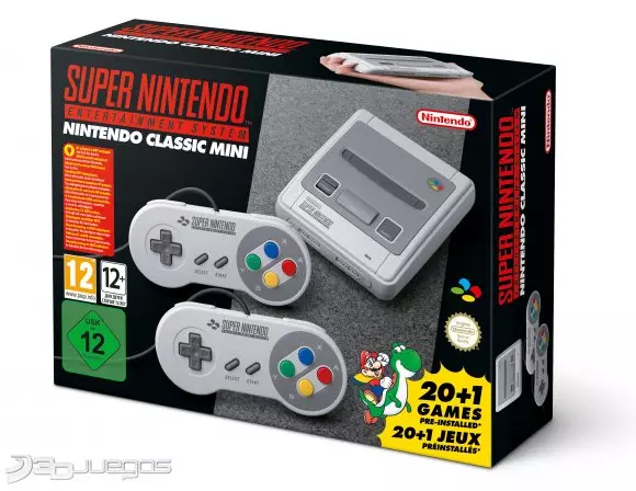 Carátula de SNES Mini