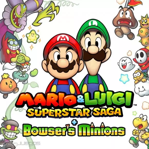 Carátula de Mario & Luigi: Superstar Saga