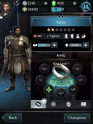 La Tierra Media Sombras de Guerra (Movil)