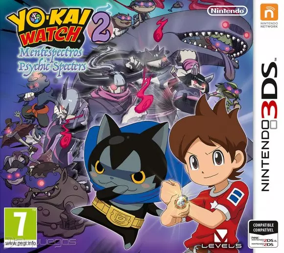 Carátula de Yo-Kai Watch 2: Mentespectros