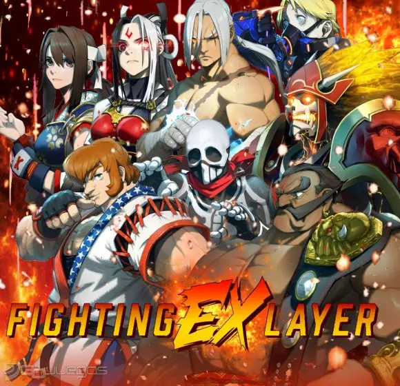 Carátula de Fighting EX Layer
