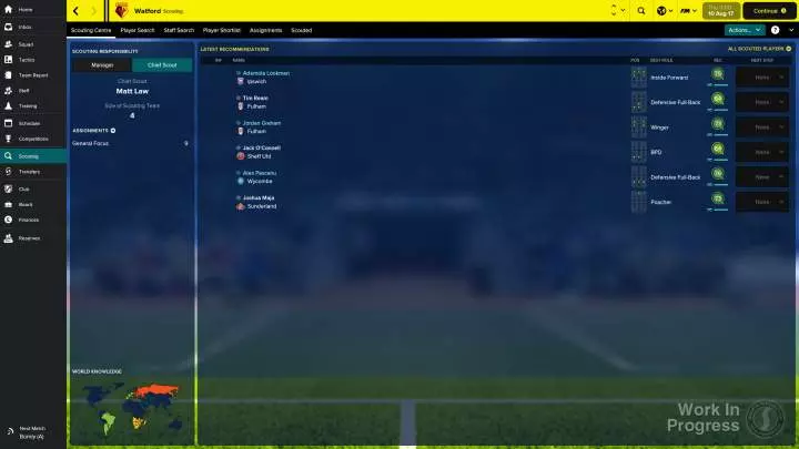 Football Manager Touch 2018