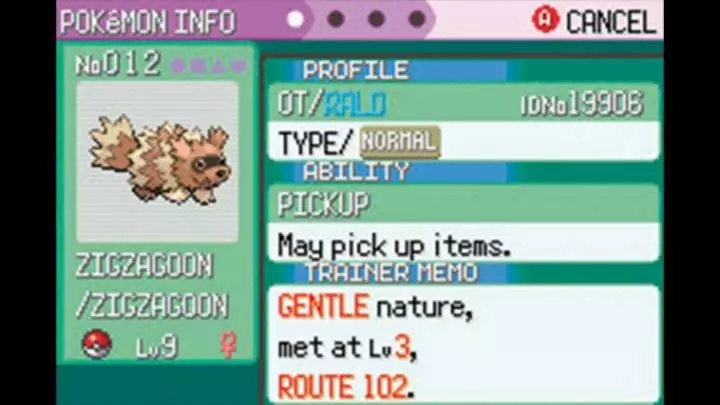 Pokémon Rubí / Pokémon Zafiro - Game Boy Advance