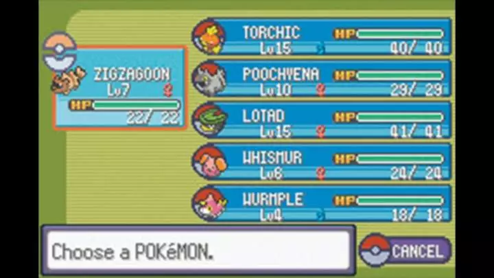 Pokémon Rubí / Pokémon Zafiro