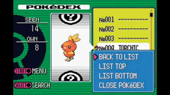 Pokémon Rubí / Pokémon Zafiro