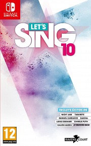 Carátula de Let's Sing 10 - Nintendo Switch