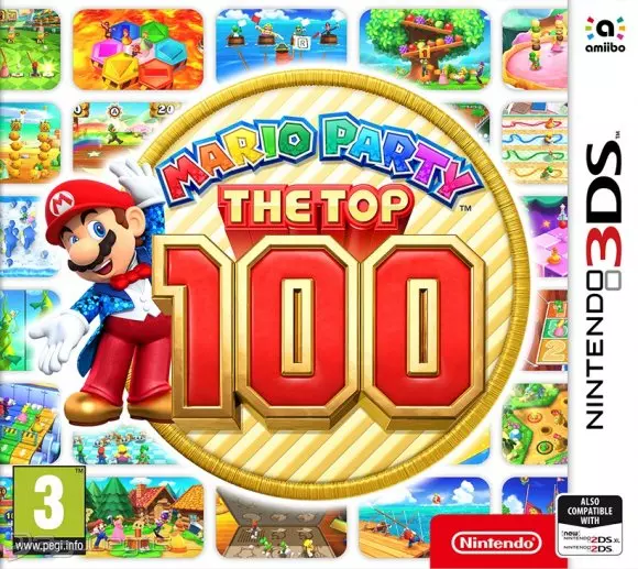 Carátula de Mario Party: The Top 100