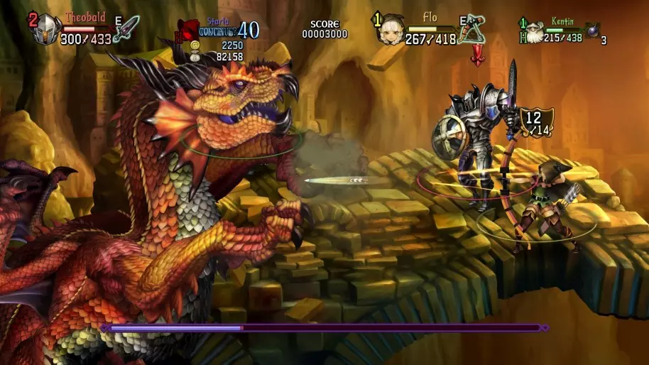 Dragon's Crown Pro: Dragon's Crown Pro es artesanía beat'em up 2D para PS4
