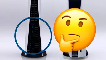 PS5 muestra su parte trasera en una nueva imagen: se confirma la ausencia de salida óptica