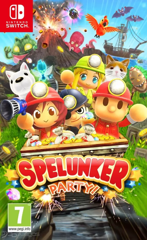 Carátula de Spelunker Party!