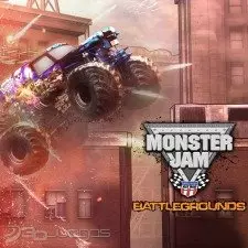 Carátula de Monster Jam Battlegrounds