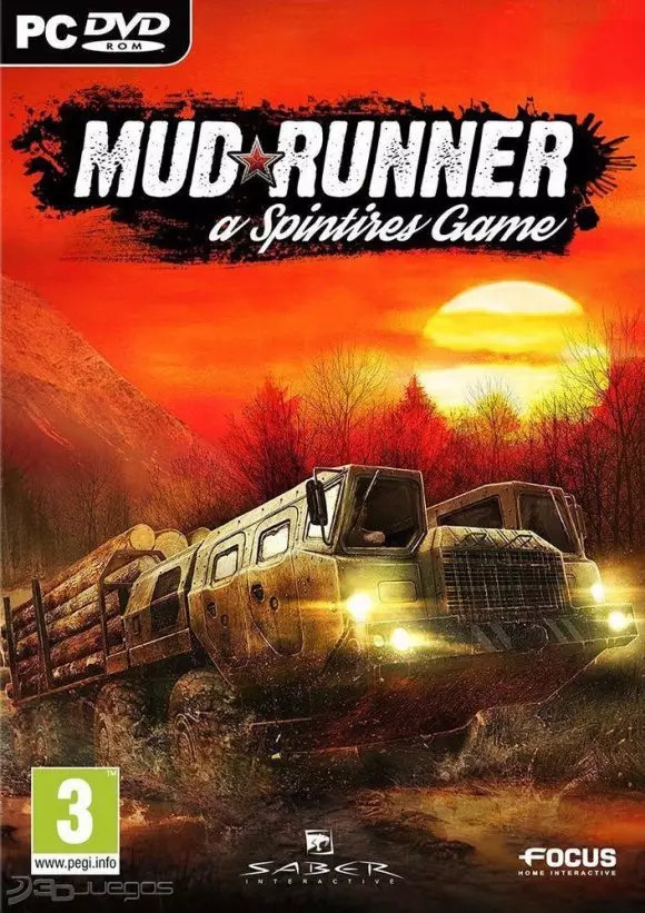 Carátula de Spintires: MudRunner