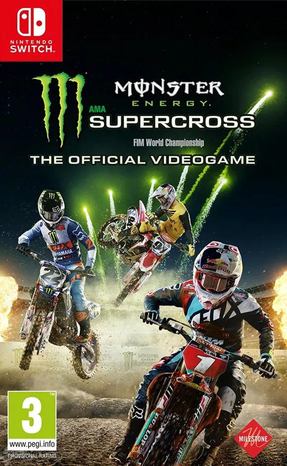 Carátula de Monster Energy Supercross