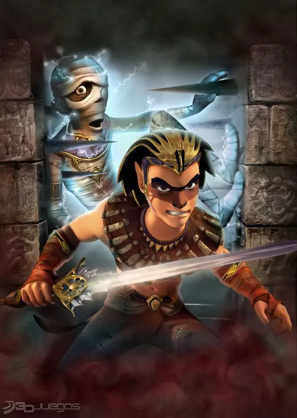 Carátula de Sphinx and the Cursed Mummy