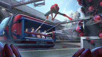 Como si fuera videojuego, la nueva atracción de Spider-Man en Disneyland Resort tendrá micropagos