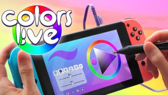 Colors Live convierte tu Nintendo Switch en una tableta de dibujo: mira su tráiler de lanzamiento