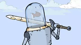 Presentado Feudal Alloy, un RPG-metroidvania de robots medievales