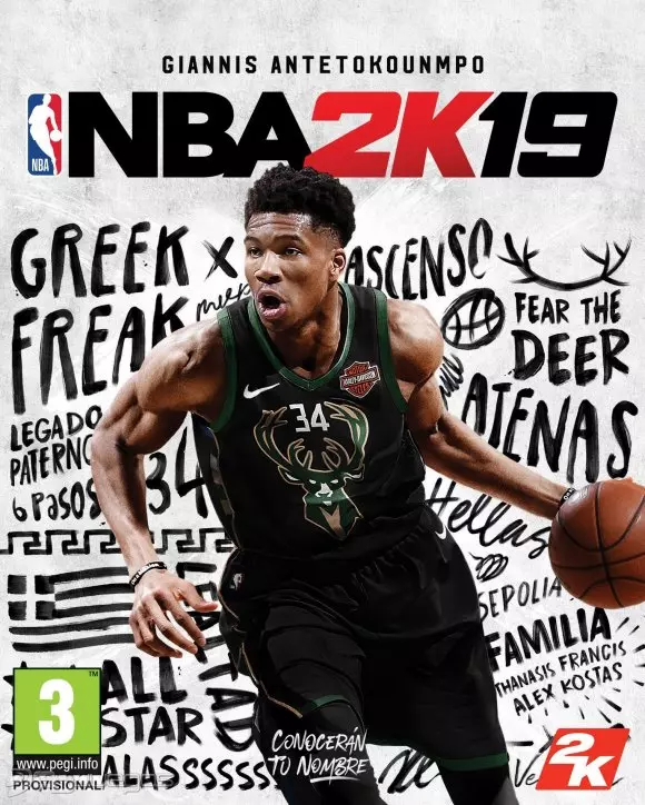 Carátula de NBA 2K19