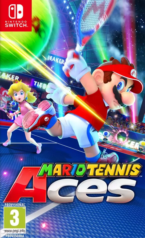 Carátula de Mario Tennis Aces